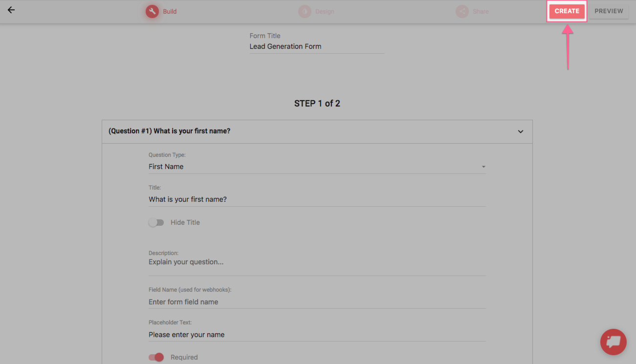 How to Create LeadGen forms after adding all your form content