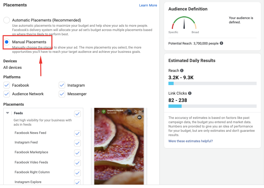 How to set up your quiz with Facebook ads 6