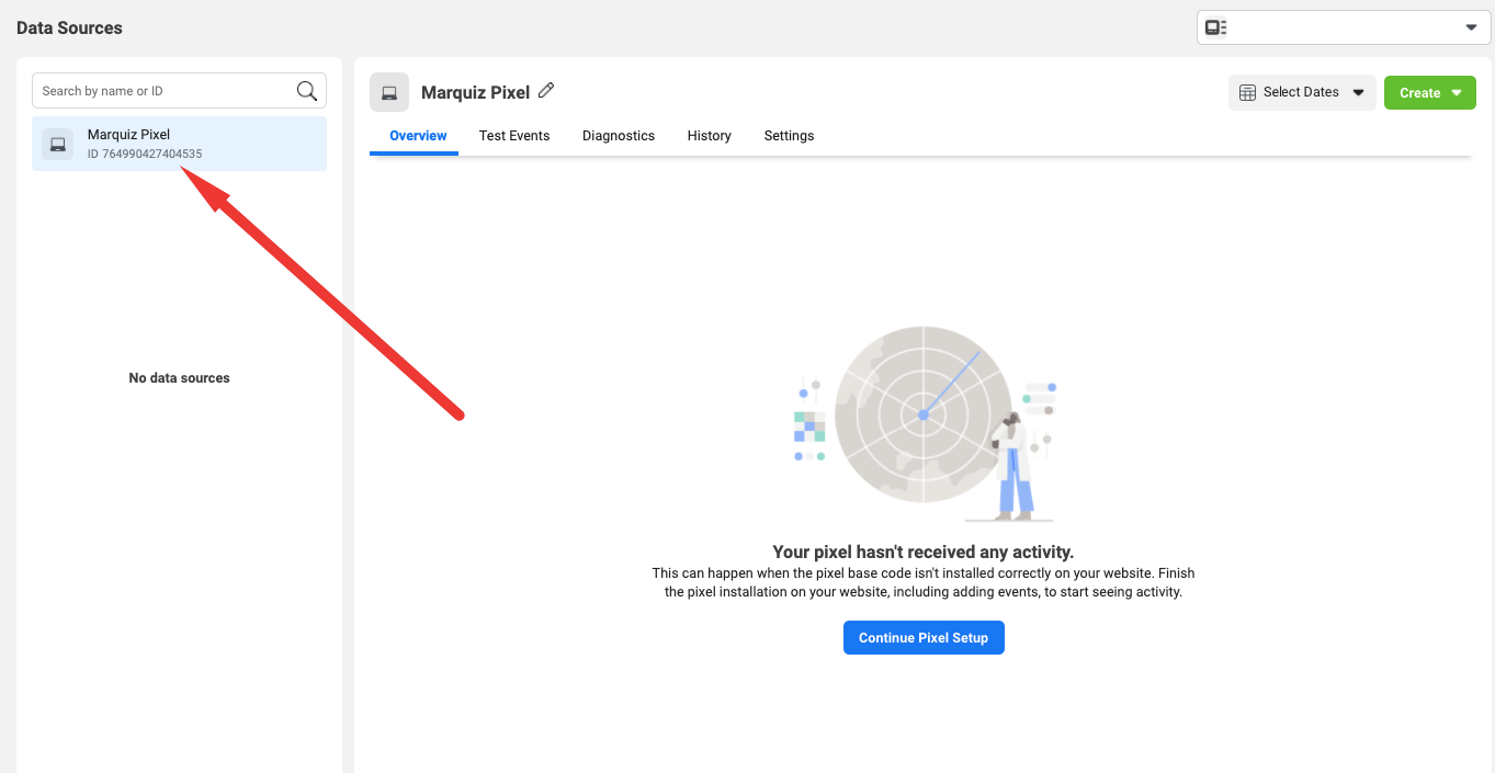 How to set-up a Facebook pixel (Marquiz) 5