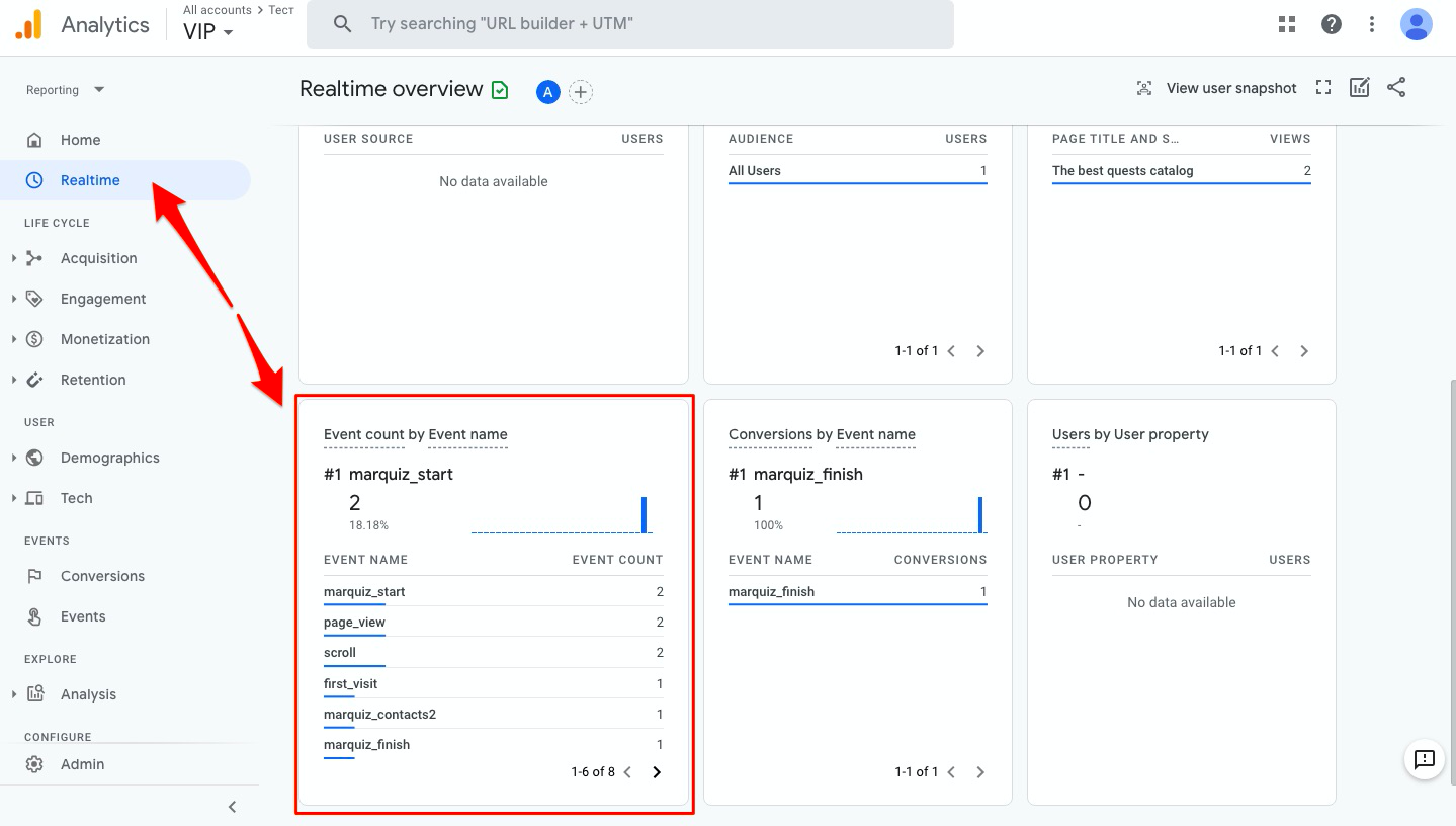 How to set up Google Analytics (Marquiz) 18