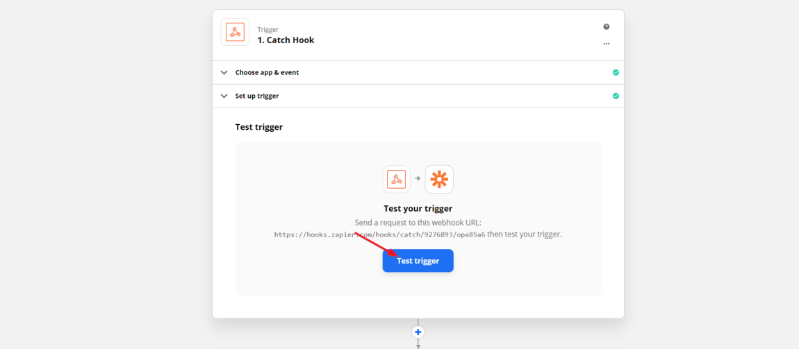 How to create an integration with Zapier (Marquiz) 5