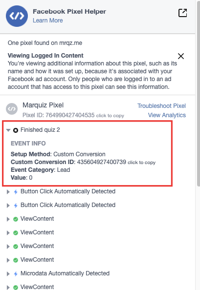 How to set-up a Facebook pixel (Marquiz) 16