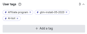 Lead tags