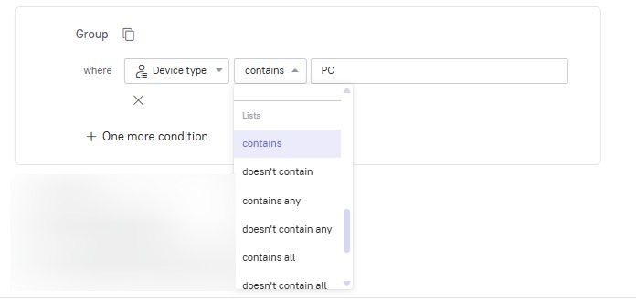 Device type contains PC